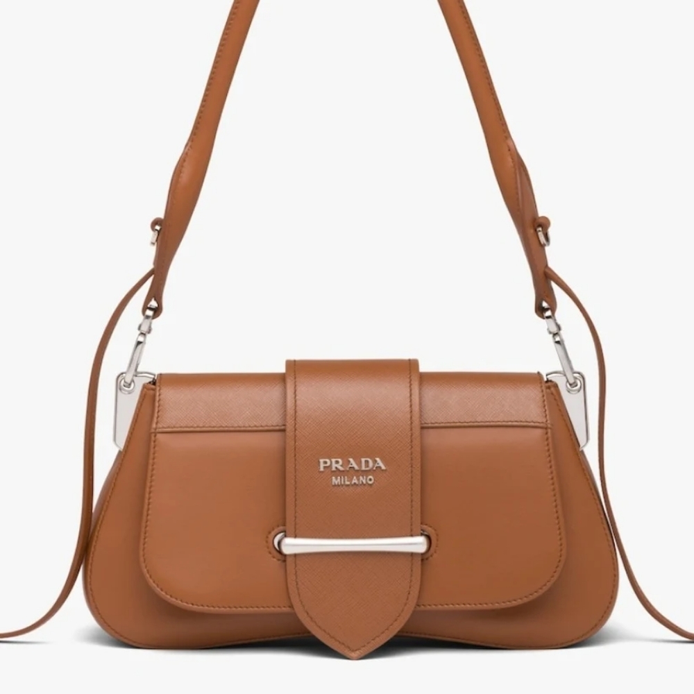 Prada Camel Sidonie Bag